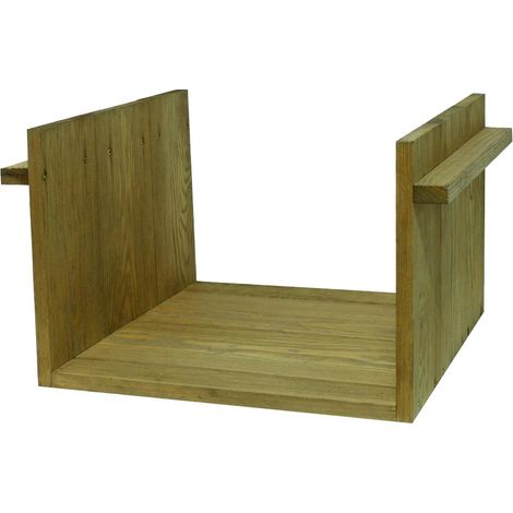 LABO-3D Regal seitloch offen 36 x 24 x 36/41 cm