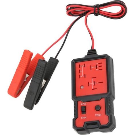 VINGVO Testeur de batterie de voiture Testeur de relais de voiture 12V testeur de relais automobile électronique facile à utiliser (1/4)