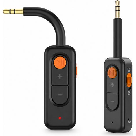 Adaptateur Émetteur-Récepteur Bluetooth 5.4 avec Jack 3,5 mm pour Voiture, TV, Enceintes et Casques Sans Fil M1 (1/5)