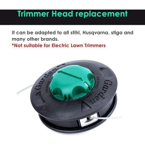 Load E Go Head Freischneiderkopf, OLEOMAC, 130 mm, M 10 x 1,25 F, Universal-Metall-Freischneiderkopf, passend für alle Stihl-, Husqvarna- und Stiga-Freischneider (1/4)