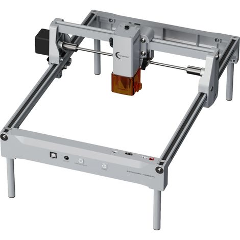Graveur Laser, Zone de Travail de 300x200mm, Contrôle par Application Mobile, Argent (1/2)