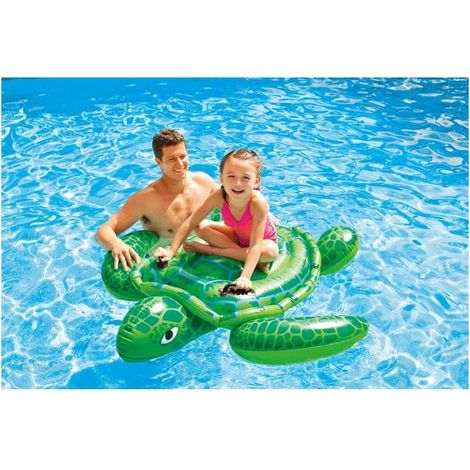 57524NP FLOTTEUR DE PLAGE ET DE PISCINE BLEU, VERT BOUÉE À CHEVAUCHER IMAGE (1/4)