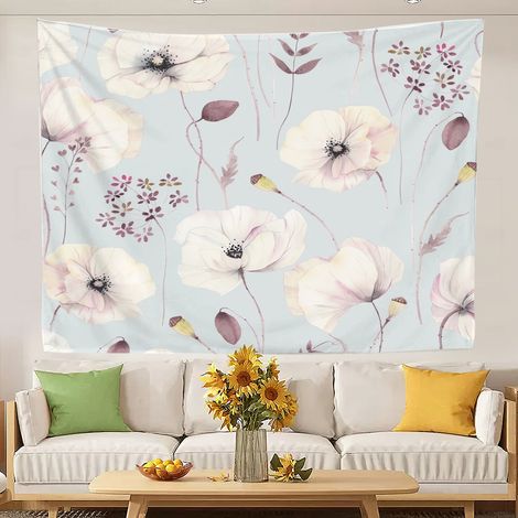 Tapisserie murale vintage style universitaire, idéale pour une chambre ou un salon. 100x75cm (1/5)
