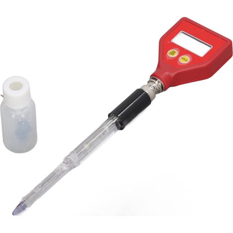 Digitales pH-Meter mit großem Display, verlängerter Verbundelektrode und hoher Genauigkeit – pH-Teststift zur Wasserqualitätsüberwachung (1/5)