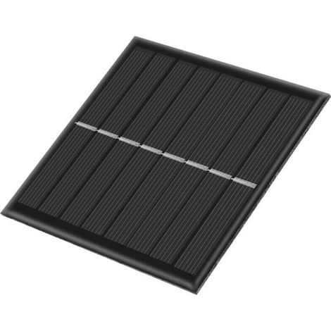Chargeur Solaire Piles AA 1W 4V Avec Base Charge Directe 2 Batteries Incluses (1/4)