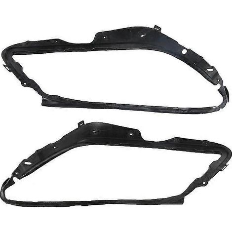2x Scheinwerfergehäuse, transparente Lampenschirmabdeckung, Scheinwerferglas für Mercedes-Benz C-Klasse W204 2008-2010 C180 C200 C220 C250 C280 – Paar Dichtungsabdeckung