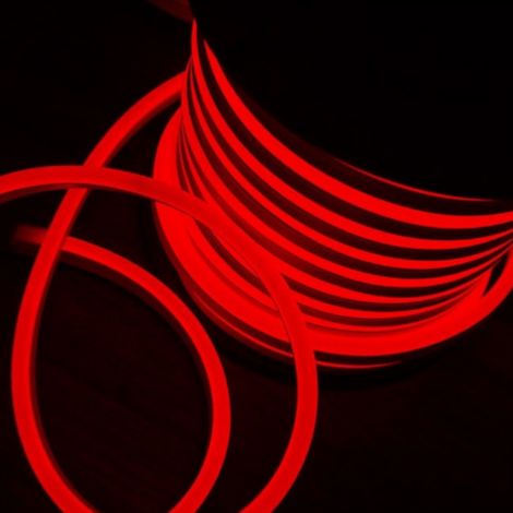 50m Néon LED Flexible Dimmable 220V ROUGE - SILAMP