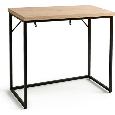 Konsolentisch Loft-Stil ORIGO 90 cm Artisan Eiche Schwarze Beine