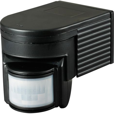 Sensor de movimiento infrarrojo. Ángulo de visión: 180°. Alimentación: 110-130 V/CA, 2
