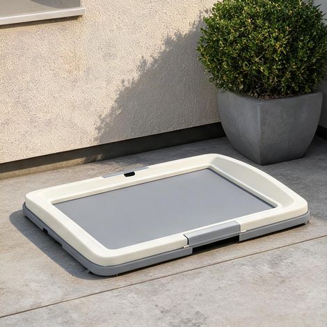 Toilettes pour chien avec bac 63 x 48,5 x 6 cm (1/5)