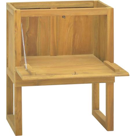 Maison Exclusive - Mobile da Bagno 60x40x75 cm in Legno Massello di Teak (1/5)