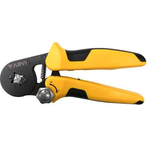 Ct9-16-4a Pince à Sertir Les Embouts De Câblage 0,75mm² à 16mm² - Longueur 175mm - Matrice Carrée - Gamme Pro - Arvi
