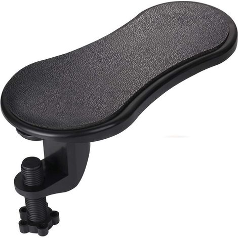 VURAHOME -Repose-Bras Réglable Ordinateur Accoudoir, Ergonomique d'Ordinateur Réglable Repose Poignet Support Tapis de Souris pour Soutenir le Bras, Réglable Accoudoir bureau Extender pour Bureau (1/5)