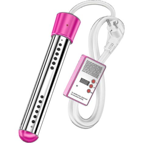 Nouveau chauffage électrique subaquatique Sygo 3000W (2023) pour piscine : chauffe rapide, compteur de chauffe et minuterie intelligente.
