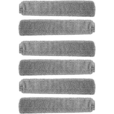 Lot de 6 recharges de plumeau lavables et reutilisables pour nettoyage (1/5)