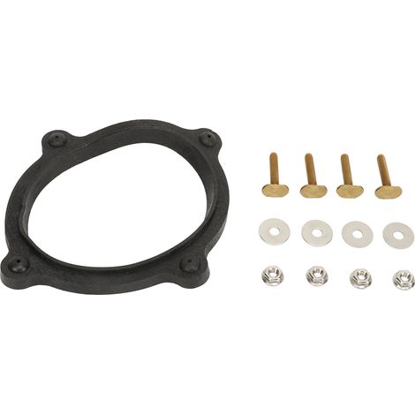 Joint d'étanchéité de sol pour toilettes RV 385310063, kit de montage fiable et stable pour VacuFlush 1006/1008, robuste et durable, remplacement parfait. (1/5)