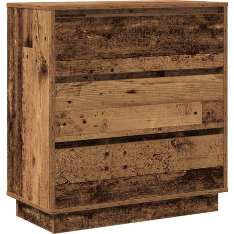 Maison Exclusive - Nachttisch Altholz 71 x 34,5 x 75 cm Holzwerks