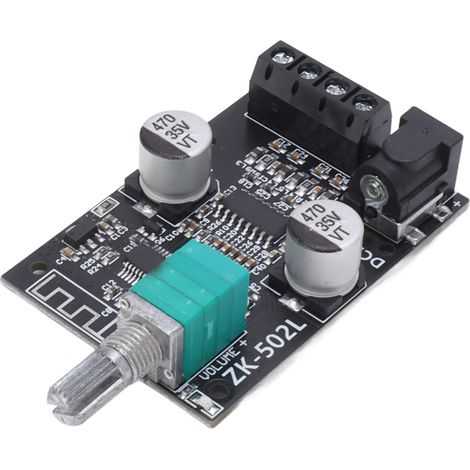 Amplificateur Audio Bluetooth Stéréo 2x50W pour Enceintes Gauche et Droite
