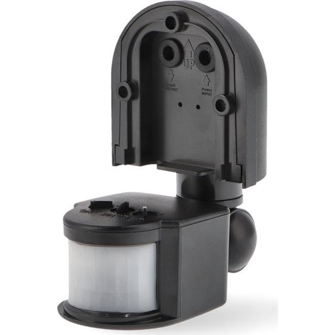 Détecteur de mouvement PIR 180º Surface noire - Ledme - LM8278 (1/5)