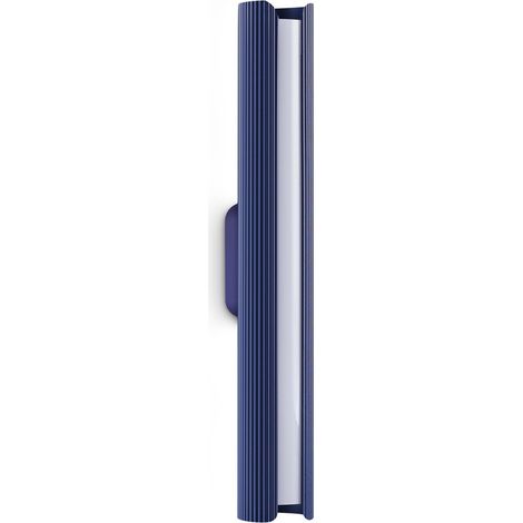 Ideal Lux Applique moderna DORICA 1 luce LED integrato blu metallo