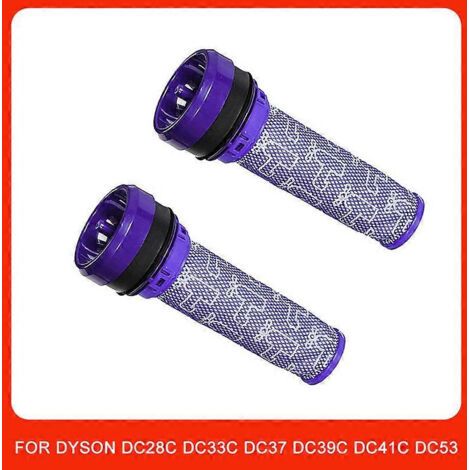 NALOOKAMIC Filtres à air pré-filtres lavables, pièces de rechange et accessoires pour aspirateurs et balayeuses de tapis Dyson DC28c, DC33c, DC37, DC39c, DC41c et DC53 (1/4)