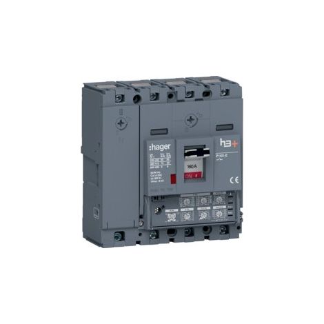 Disj.h3+P160 LSI 4x160A 70kA - APPAREILLAGE DE TETE HAGER HES161JC (1/2)