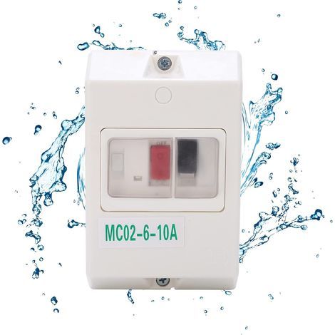 Boîtier de disjoncteur étanche, contrôleur de Protection électrique de commutateur de Protection de Moteur avec fréquence 50/60HZ 220V 380V (1/4)