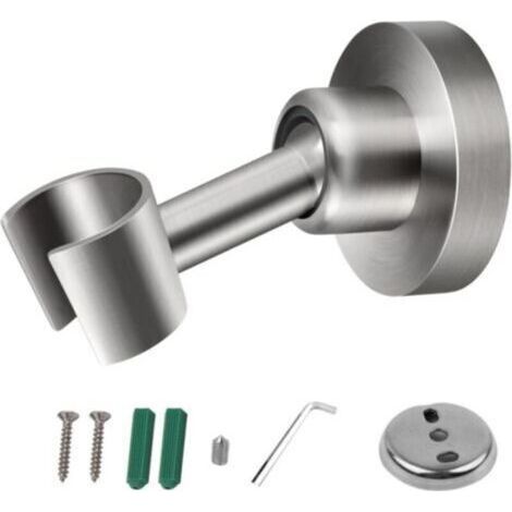 Duschkopfhalterung, Edelstahl 304, Duschkopfhalterung, universelle Handbrausehalterung, 360° verstellbare Duschhalterung mit (1/5)