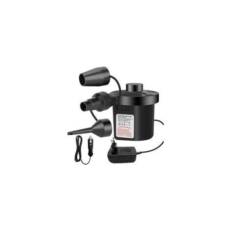 Elektrische Luftpumpe zum Aufblasen und Ablassen der Luft, 240 V/130 W, mit 3 Düsen, Hochleistungs-Paddelpumpe für Luftmatratzen, aufblasbare Matratzen, Planschbecken und Schwimmringe (1/5)
