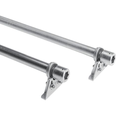 PAAR VERZINKTES ROHR MIT MUFFE L. 1.500 MM BENINCA' AU.45Z 9868030 AUTOMATISIERUNG