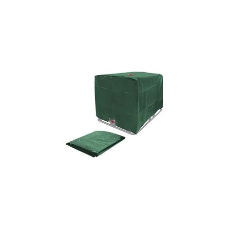 Plane IBC-Tankabdeckung Wassertankplane, IBC 1000L Containerabdeckung Wassertankabdeckung, staubdichte Anti-UV-regensichere IBC-Schutzabdeckung