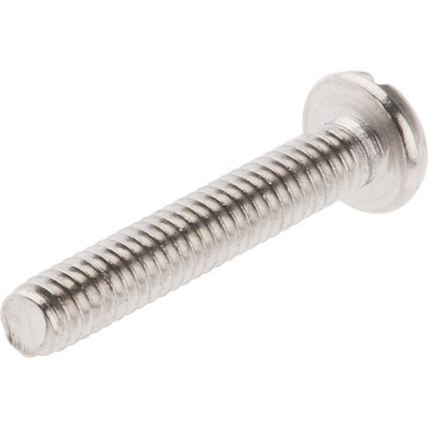 Vis à métaux RS PRO M2 à tête Cylindrique fendue en Laiton, 12mm ( Prix pour Sachet de 100 ) (1/2)
