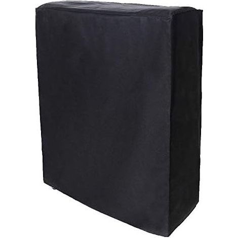 Housse de Meuble, Housse de lit Pliante Noire Housse de lit Portable Housse de Protection Anti-poussière pour intérieur extérieur(210D 102 X 33 X 107cm) (1/5)