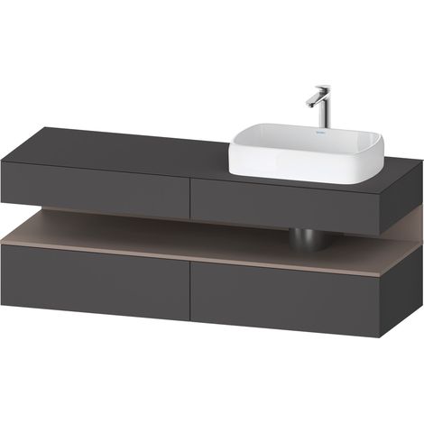 Duravit Collection One Meuble sous-vasque sur console, 2 tiroirs, (1/2)