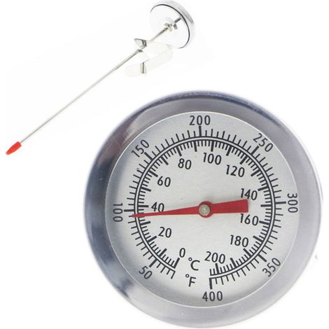 Thermometre Alimentaire - Sonde Acier Inoxydable - Plage -50 °C à 300 °C - Pour Cuisson Barbecue Four Rôtissage - 1 Unite (1/5)