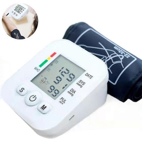 1 tensiomètre numérique entièrement automatique au poignet avec bracelet. (1/5)