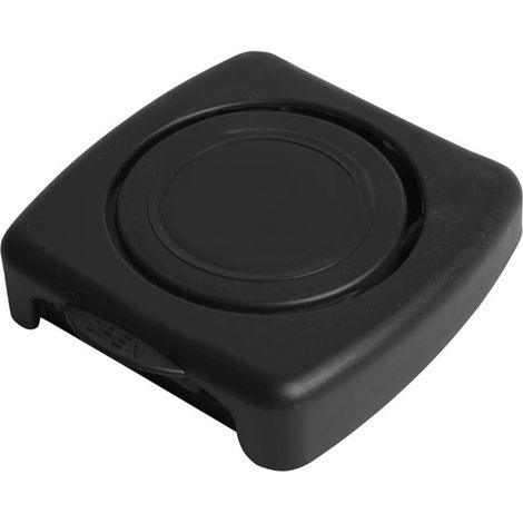 Porte-gobelet de voiture pliable noir, pratique et universel. (1/5)