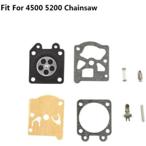 Kit de réparation carburateur Husqvarna, compatible modèles 4500 et 5200, pour tondeuses et débroussailleuses - Kit complet d'accessoires de remplacement (1/4)