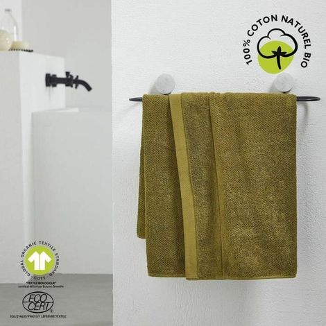 Today Badetuch Uni Bio Organic Bronze 70x130 cm