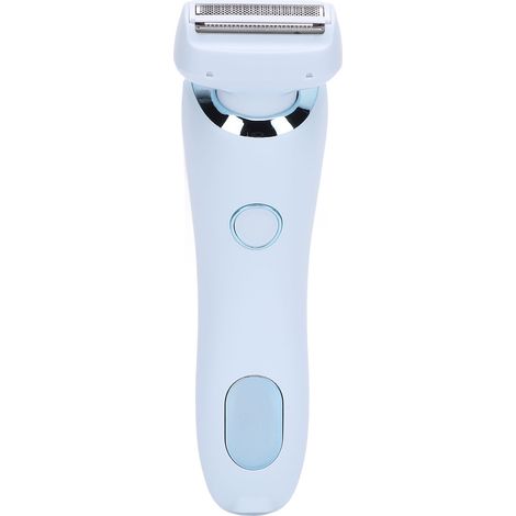Tondeuse à cheveux électrique, appareil d'épilation électrique 800 mAh, tondeuse pour femmes, aisselles et corps entier, bleue (1/5)