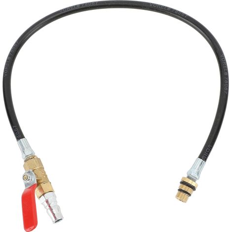 GARRYFIZH Outil d'assistance au test d'étanchéité des cylindres, support de soupape d'air moteur, filetage M12/M14 pour moteurs à essence