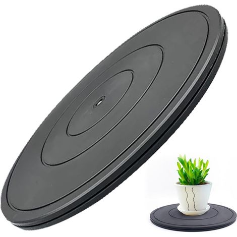 Plateau Rotatif Pivotant, Base De Moniteur Rotative À 360°, Diamètre : 40 Cm Plateforme Rotative, Rond Plateau Pivotant, pour Téléviseurs, Moniteurs, Haut-parleurs, Plantes D'intérieur (1/5)