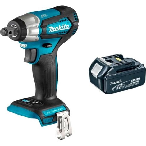 Makita DTW181F1 Boulonneuse à chocs 18V LXT 180 Nm 1/2 + 1 x 3.0Ah Batterie - sans chargeur (1/2)