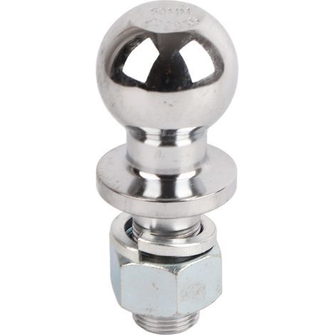 Bola de enganche TOPINCN resistente y precisa para remolque, fabricada con material metálico (50 mm/1,96 pulgadas). (1/3)