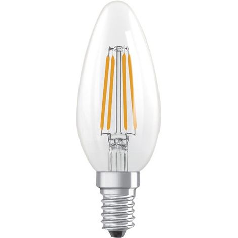 Osram - bombilla led retrofit classic b 40 - 3.4w/827 220-240v-fil-e14 - 4099854467776 - (1/2)
