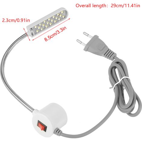 Mini lampe LED pour machine à coudre, lampe industrielle haute luminosité pour machine à coudre, lampe magnétique, lampe de travail