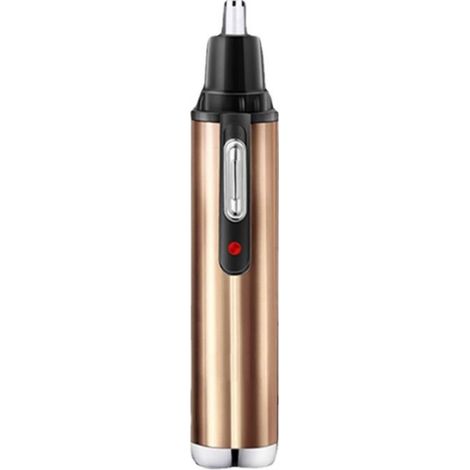 Trimmeuse De Poils De Nez - Lame En Acier Inoxydable Arrondie - Pour Utilisation Nasale Sécurisée - 1 Pièce (1/5)