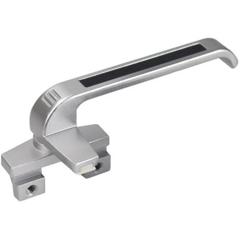 Gauche - Poignées de fenêtre en aluminium, poignées de fenêtre à guillotine pour mur-rideau, fenêtres à battants s'ouvrant vers l'extérieur (1/4)