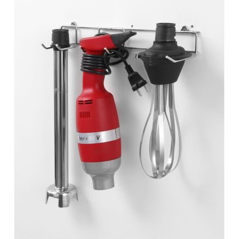 HENDI Stabmixer Profi Line 400 - Geschwindigkeit regelbar, Set inkl. Ablagegestell, Profi Line, 230V/400W, ⌀100x(H)765mm (1/5)