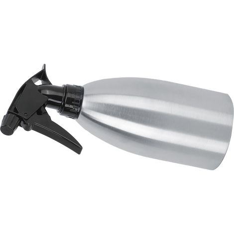 [Spraying Bottle] - 500mL - Stainless Steel Gardening Kitchen Watering Bottle Adjustable Nozzle Can (1/5)